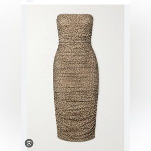 Reformation “Shea” dress in cheetah